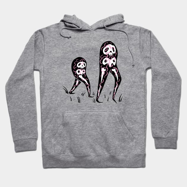 Weird Creatures Hoodie by LoudMouthThreads